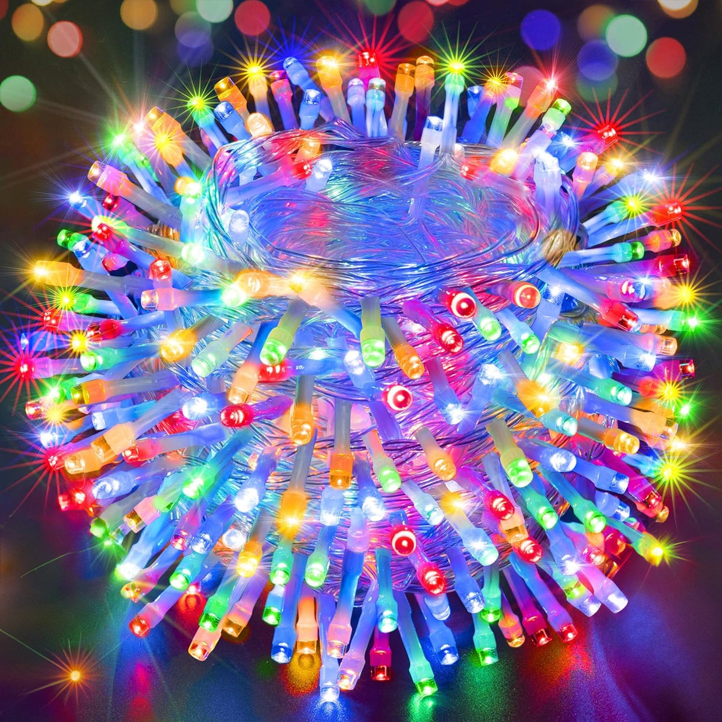 Fairy String Lights 10-100m Mains Plug In Christmas Tree Indoor & Outdoor UK
